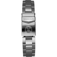 Grande montre automatique de plong&eacute;e &eacute;dition arctique GSAR avec bracelet en acier inoxydable, Num&eacute;rique, &agrave; piles, 41 mm, Argent Oxford Builders Supplies Inc