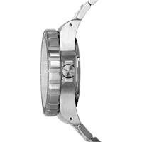 Tr&egrave;s grande montre automatique avec jour/date avec bracelet en acier inoxydable, Num&eacute;rique, &agrave; piles, 46 mm, Argent Oxford Builders Supplies Inc