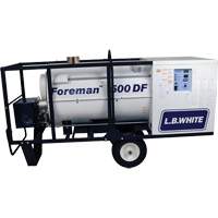 Foreman&reg; 500 Indirect-fired Portable Heater, Radiant Heat, Natural Gas, 500000 BTU/H Oxford Builders Supplies Inc