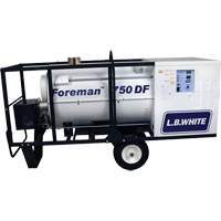 Foreman&reg; 750 Indirect-fired Portable Heater, Radiant Heat, Natural Gas, 750000 BTU/H Oxford Builders Supplies Inc