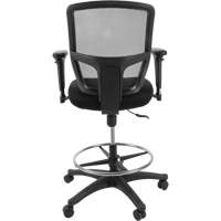 Mesh Work Stool, Mobile, Adjustable Height, 450 lbs. Capacity Oxford Builders Supplies Inc