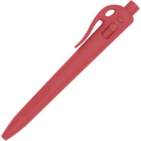 Detectable Elephant Ballpoint Pen with Clip, Red, 1 mm, Retractable Oxford Builders Supplies Inc