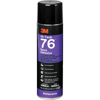 76 High Tack Adhesive, Clear, Aerosol Can Oxford Builders Supplies Inc