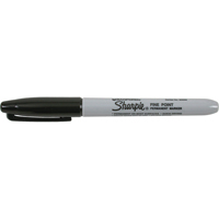 Marqueurs permanents - #15, Noir, Pointe Fin Oxford Builders Supplies Inc