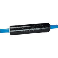 Stretch Wrap, 80 Gauge (20.3 micrometers), 18" x 1000', Opaque Black Oxford Builders Supplies Inc
