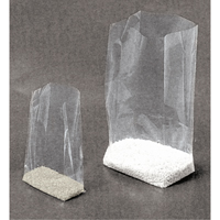 Poly Bags, Open Top, 11" x 5", 1 mils Oxford Builders Supplies Inc