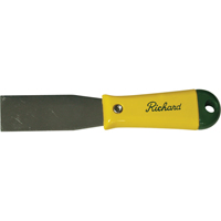 Putty Knife with Plastic Handle, 1-3/16", Carbon Steel Blade Oxford Builders Supplies Inc