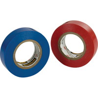 Rubans en vinyle pour codage en couleurs 35 Scotch, 12,7 mm (1/2") x 20,1 m (66'), Bleu, 7 mils Oxford Builders Supplies Inc