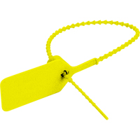 Pull-Tite II Embossed Security Seal – Sealed Do Not Remove, 9", Plastic, Pull-Through Oxford Builders Supplies Inc