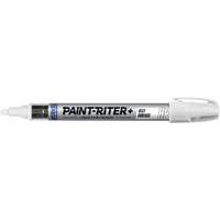 Paint-Riter&reg; + Oily Surface Marker, Liquid, White Oxford Builders Supplies Inc