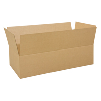 Boîte en carton ondul&eacute;, 48" lo x 24" la x 12" h, ondulations C Oxford Builders Supplies Inc