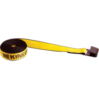Tendeurs d'arrimage pour treuil, Crochet plat, 2" , 30' , Charge d'utilisation max. 3335 lb (1513 kg) Oxford Builders Supplies Inc