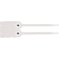 Gemini&reg; Tote Seals, 7-1/4", Plastic, Pull-Through Oxford Builders Supplies Inc