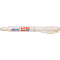 Quik Stik&reg; Mini Paint Marker, Solid Stick, White Oxford Builders Supplies Inc