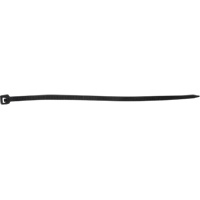 Attaches de c&acirc;bles, Longueur 4", R&eacute;sistance &agrave; la traction 18 lb, Noir Oxford Builders Supplies Inc
