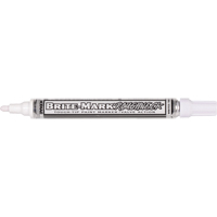 Brite-Mark&reg; RoughNeck Marker, Liquid, White Oxford Builders Supplies Inc
