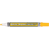 Marqueur RoughNeck Brite-Mark, Liquide, Jaune Oxford Builders Supplies Inc