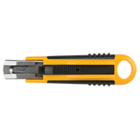 Self-Retracting Knife ATK1000, 18 mm, Carbon Steel, Plastic Handle Oxford Builders Supplies Inc