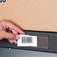 Card Holder, Magnetic, 600" L x 2" W Oxford Builders Supplies Inc