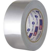 Silver Aluminum Foil Tape, 3 mils Thick, 25.4 mm (1") x 54.86 m (180') Oxford Builders Supplies Inc