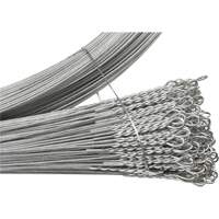 Baling Wire, Galvanized, 13-1/2' L, 13 ga. Oxford Builders Supplies Inc