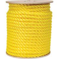 Braided Yellow Rope, Polypropylene, 300' Oxford Builders Supplies Inc