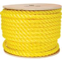 Braided Yellow Rope, Polypropylene, 144' Oxford Builders Supplies Inc