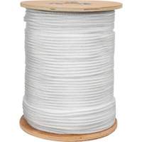 Braided White Rope, Nylon, 250' Oxford Builders Supplies Inc