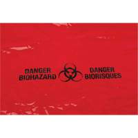 Waste Bags, Bio-Hazard, 38" L x 30" W, 2 mils Oxford Builders Supplies Inc