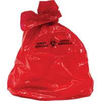 Waste Bags, Bio-Hazard, 50" L x 37" W, 2 mils Oxford Builders Supplies Inc