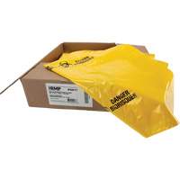 Waste Bags, Bio-Hazard, 38" L x 30" W, 2 mils Oxford Builders Supplies Inc