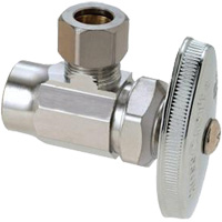 BrassCraft 1/2" Nominal Sweat Compressed Angle Valve Oxford Builders Supplies Inc