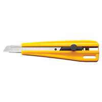 Precision Knife, 9 mm, Silver, Plastic Handle Oxford Builders Supplies Inc
