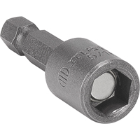 Nutsetter, 5/16" Tip, 1/4" Drive, 1-5/8" L, Magnetic Oxford Builders Supplies Inc