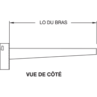Cantilever Column, Double, 4" W x 10' H Oxford Builders Supplies Inc