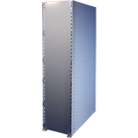 Interlok Boltless Shelving End Panel, 3' 4" H, 12" D, Steel Oxford Builders Supplies Inc