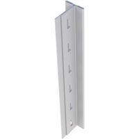 Montant en T pour rayonnage enclenchable Interlok, Acier, Hauteur 112" Oxford Builders Supplies Inc