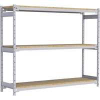 &eacute;tag&egrave;re-classeur de grande largeur, Acier, 3 Tablettes, 72" la x 18" p x 60" h Oxford Builders Supplies Inc