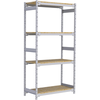 &eacute;tag&egrave;re-classeur de grande largeur, Acier, 4 Tablettes, 42" la x 18" p x 84" h Oxford Builders Supplies Inc