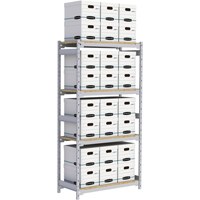 &eacute;tag&egrave;re-classeur de grande largeur, Acier, 4 Tablettes, 42" la x 18" p x 84" h Oxford Builders Supplies Inc