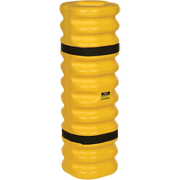 Protecteur de colonne, Ouverture int&eacute;rieure 4" x 6", 13" lo x 13" la x 42" h, Jaune Oxford Builders Supplies Inc