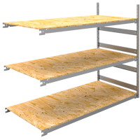&eacute;tag&egrave;re-classeur de grande largeur, Acier, 3 Tablettes, 72" la x 32" p x 60" h, Ensemble Ajout Oxford Builders Supplies Inc