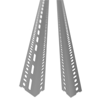 Montant &agrave; corni&egrave;re perfor&eacute;e, Acier galvanis&eacute;, Hauteur 72" Oxford Builders Supplies Inc
