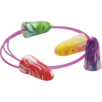 Bouchons d'oreilles en mousse SparkPlugs, Vrac - Boîte, Avec cordon Oxford Builders Supplies Inc