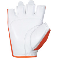 Vibrastop Half-Finger Vibration-Dampening Gloves, Size Large, Goatskin Palm Oxford Builders Supplies Inc