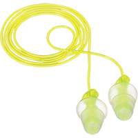 E-A-R Tri-Flange Reusable Earplugs, Corded, Bulk - Polybag, 26 dB NRR, One-Size Oxford Builders Supplies Inc