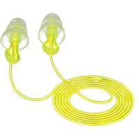 E-A-R Tri-Flange Reusable Earplugs, Corded, Bulk - Polybag, 26 dB NRR, One-Size Oxford Builders Supplies Inc