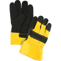 Superior Warmth Winter-Lined Fitters Gloves, Large, Split Cowhide Palm, Thinsulate Inner Lining Oxford Builders Supplies Inc