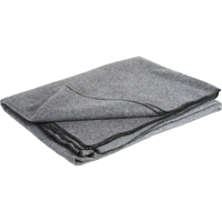 Flame-Resistant Wool Blanket, Wool, 84"L x 66"W Oxford Builders Supplies Inc