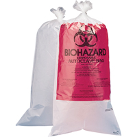 Hazardous Waste Disposal Bags, Bio-Hazard, 36" L x 24" W, 1.5 mils, 75.7 L (20 Gal.) Capacity Oxford Builders Supplies Inc